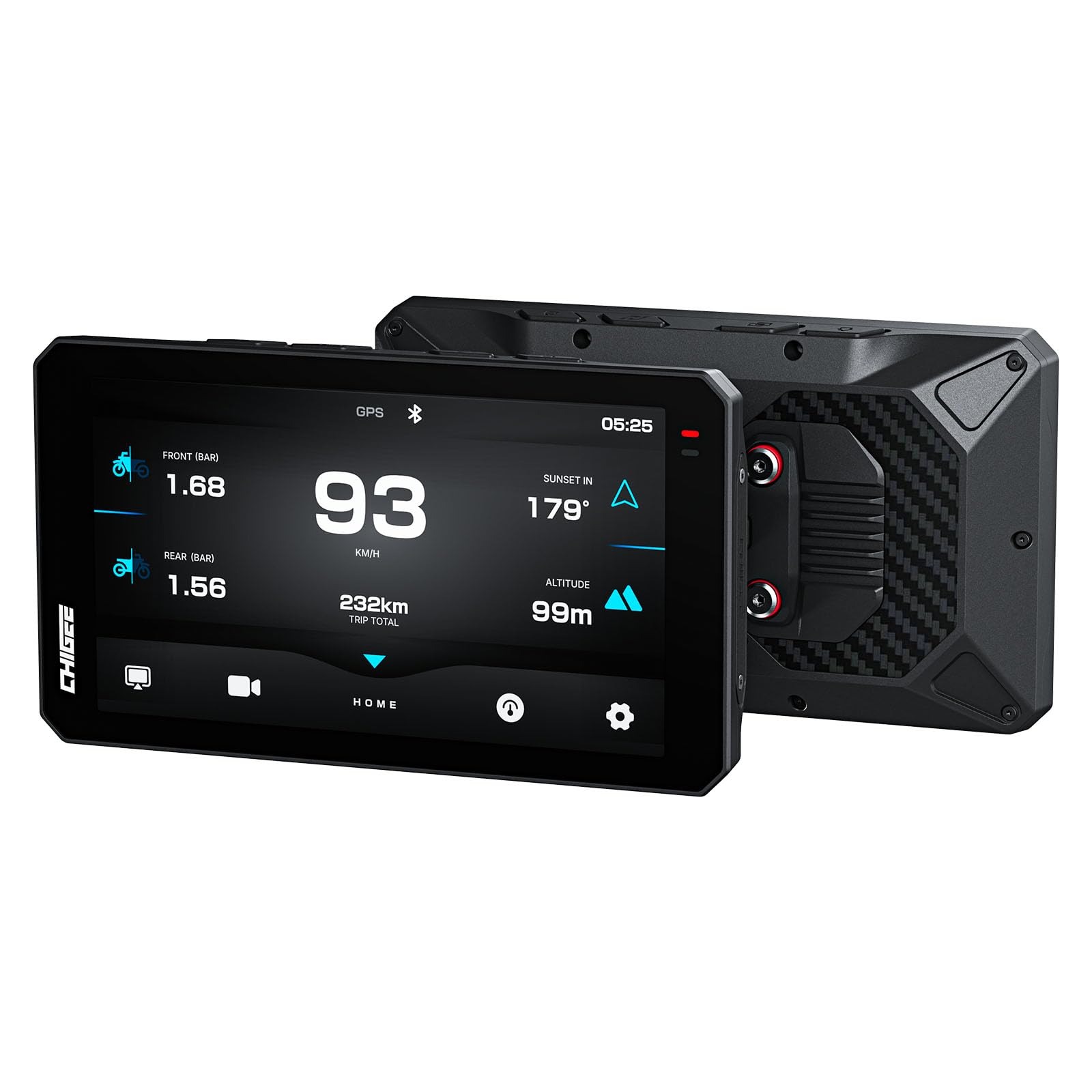 Amazon.com: CHIGEE AIO-6 MAX Motorcycle Carplay Android Auto GPS